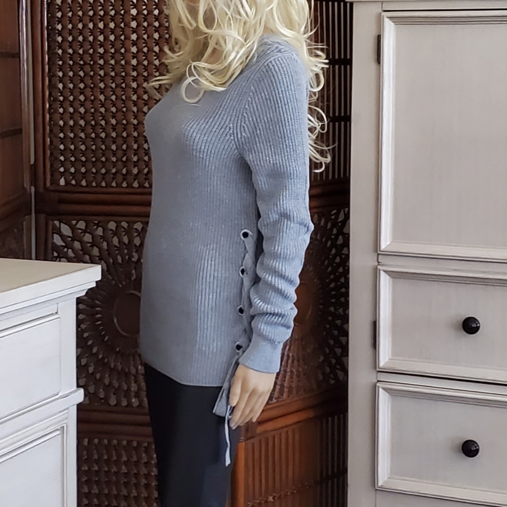 MICHAEL KORS Longsleeve Gray Sweater - Picture 6 of 15
